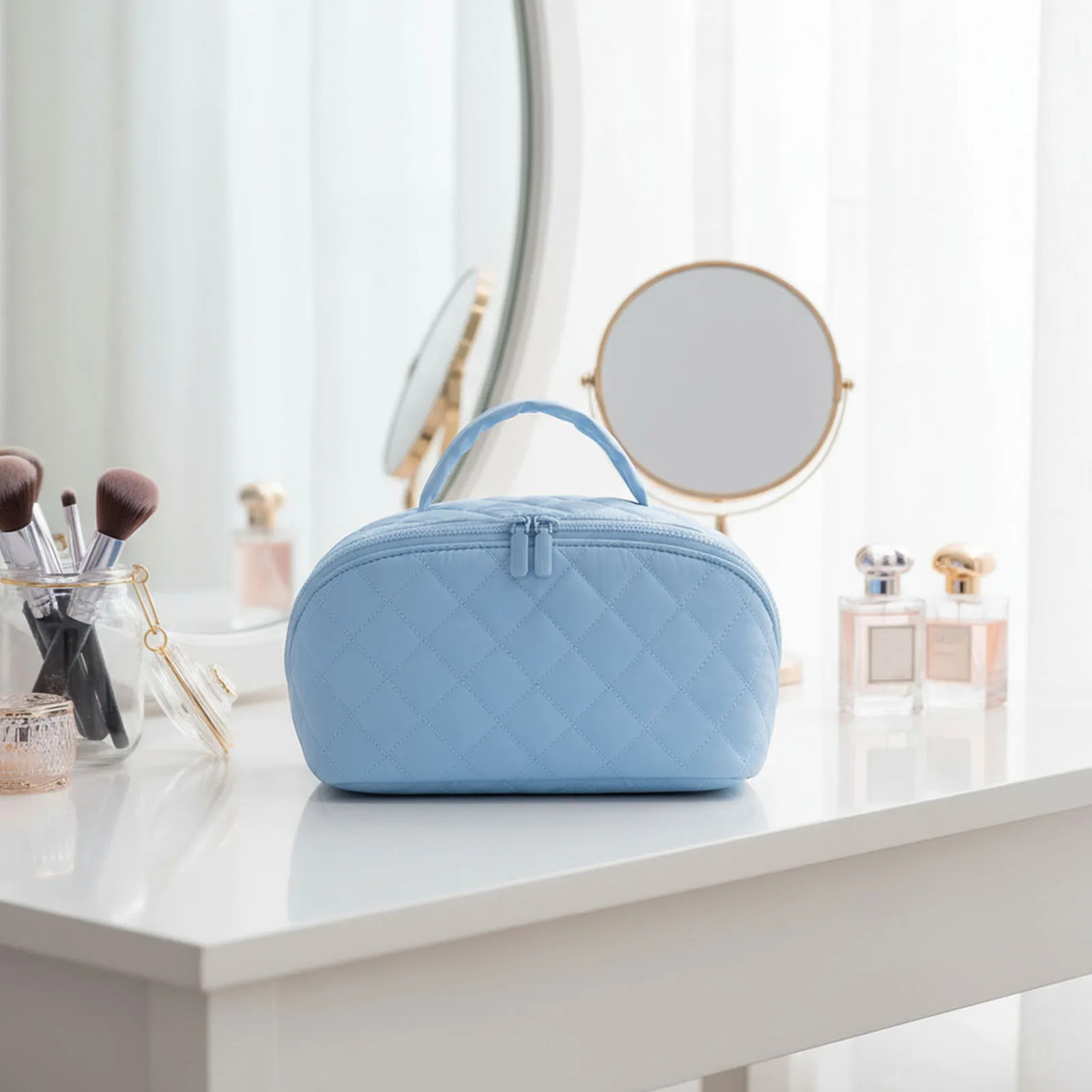 

Косметичка для путешествий, органайзер для туалетных принадлежностей, водонепроницаемая сумка для хранения, высококачественная женская дорожная косметичка, сумочка