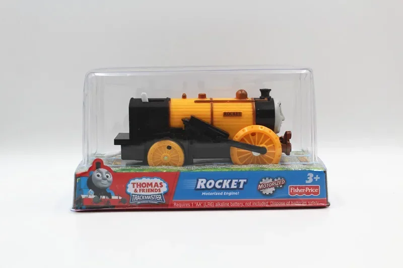 Original Thomas and Friends Trackmaster Train Electric Railway Diecast Train Dennis Duncan Peter Sam Rocket Toy for Boy Children