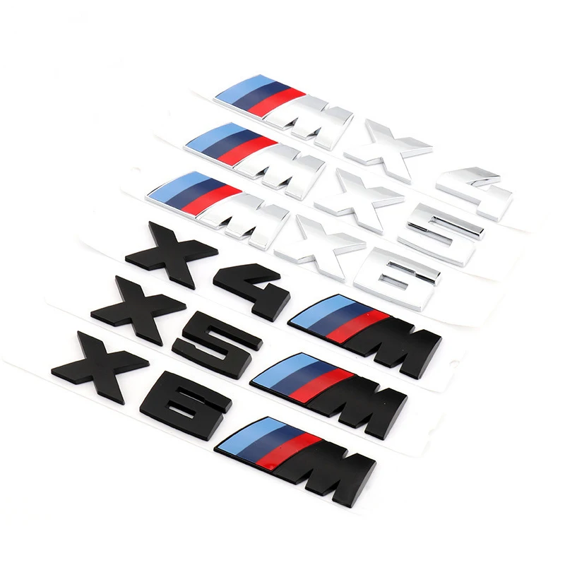 

Black Underlined Sports Emblem Badge for BMW M Thunder Edition Trunk Sticker M1 M3 M4 M5 M8 X1M X3M X4M X5M X6M logo