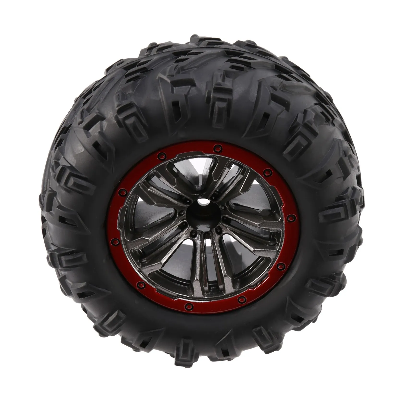FBIL-For 1/10 9125 RC Trucks Car Tires Wheels 25-ZJ02 For Hosim High Speed 9125 RC Cars S920 RC Trucks (4 PCS)