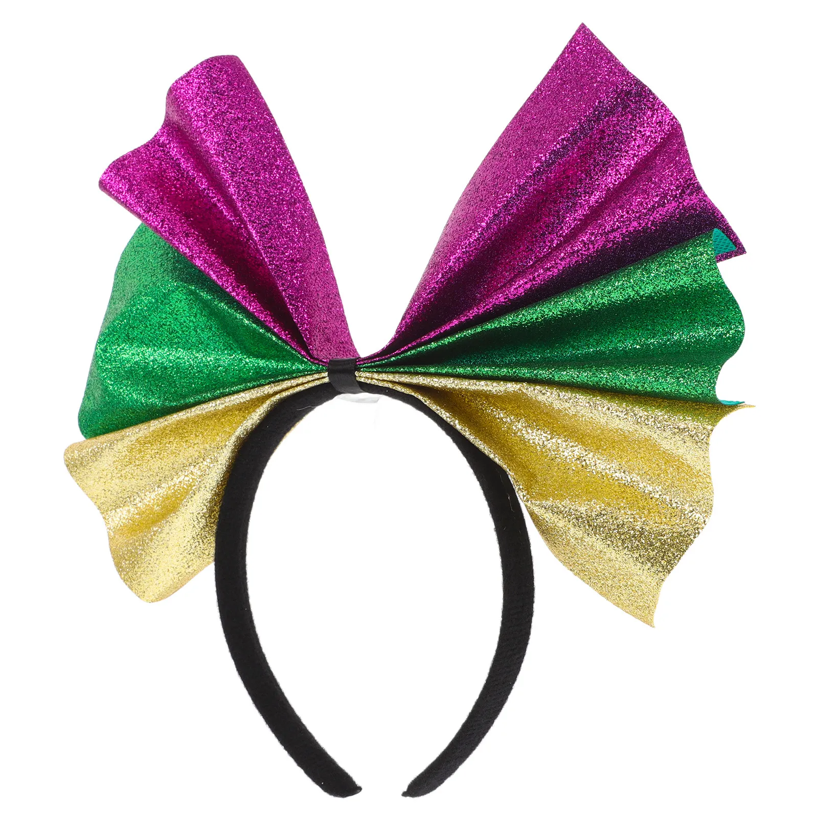 

Brazilian Carnival Party Headband for Mardi Gras Hairband Festive Costume Headwear Sequin Hair Accessory for Women