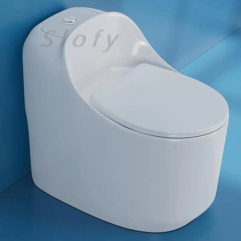 Toilet Modern White Toilet Ceramic Toilet Set Lid Powerful Upflush With System Silent For Basement Bathroom  For Bathroom WC