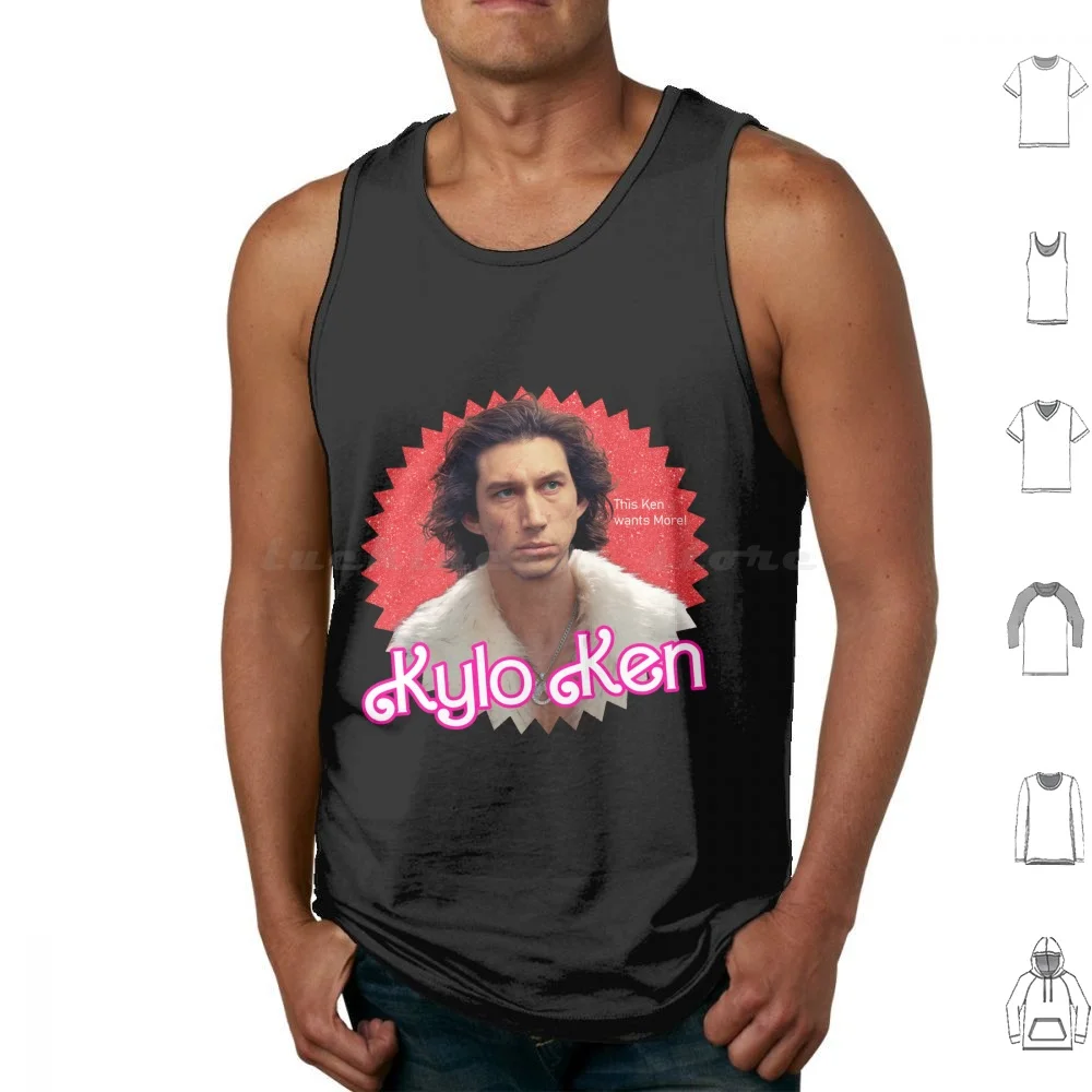 Kylo Ken Tank Tops Vest Sleeveless Funny Meme Cringe Cursed Parody Fan