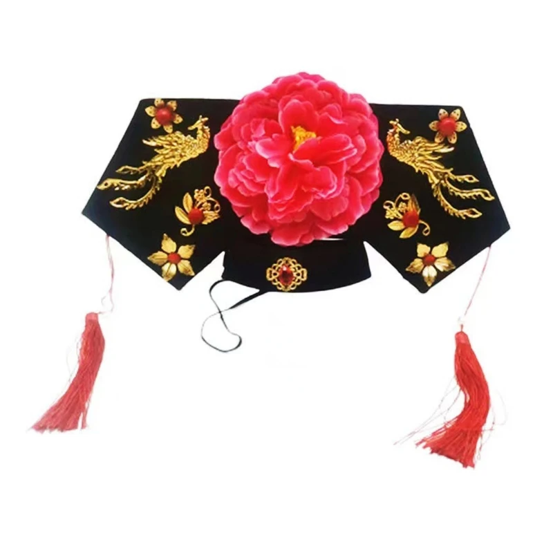 Chinese Palaces Hat Cosplay Props and Party Decoration Household Supplies for Wedding Costume Cosplay Props Gift Supply