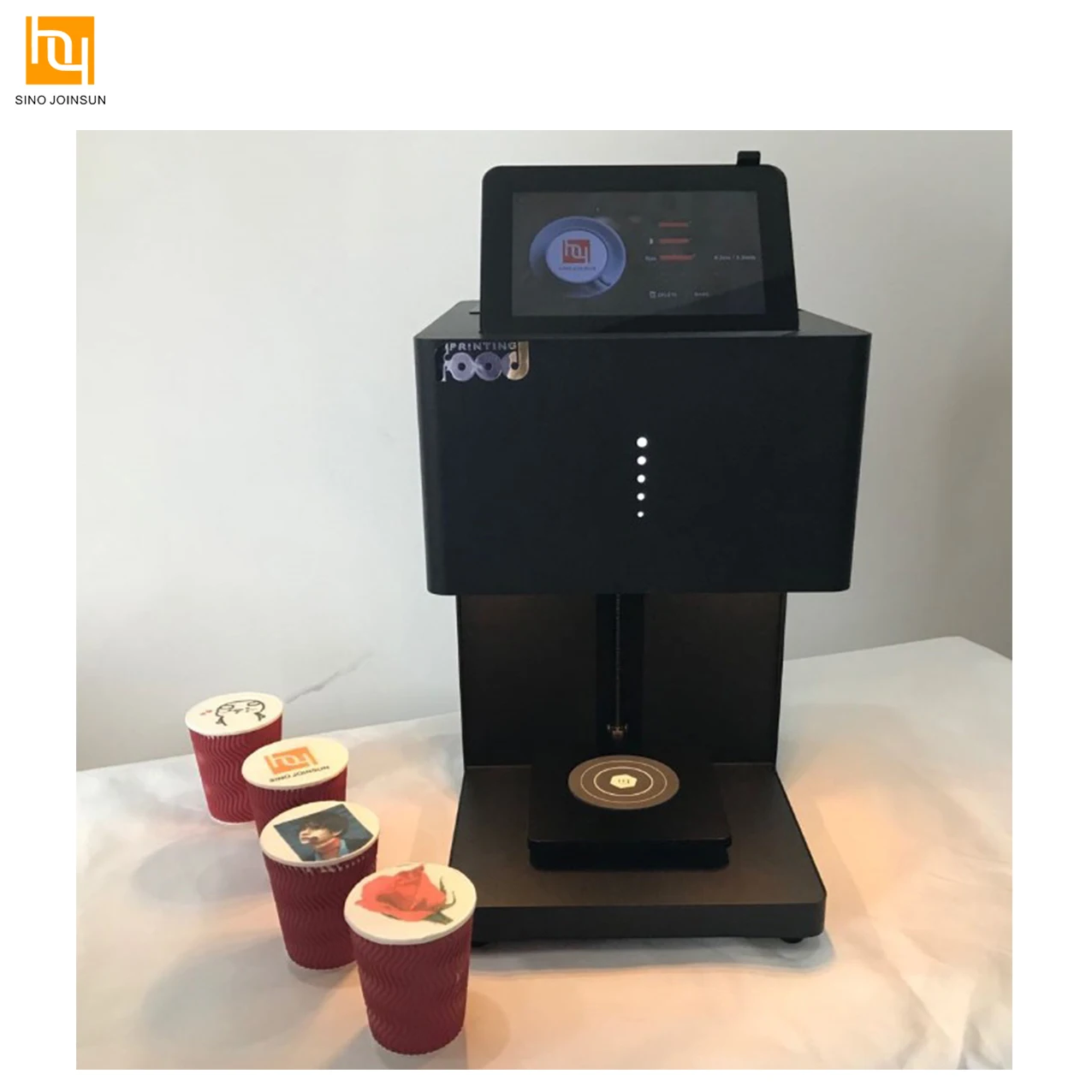 Accept Edible Coffee Art Printer Desktop Coffee Printing Machine For Cappuccino