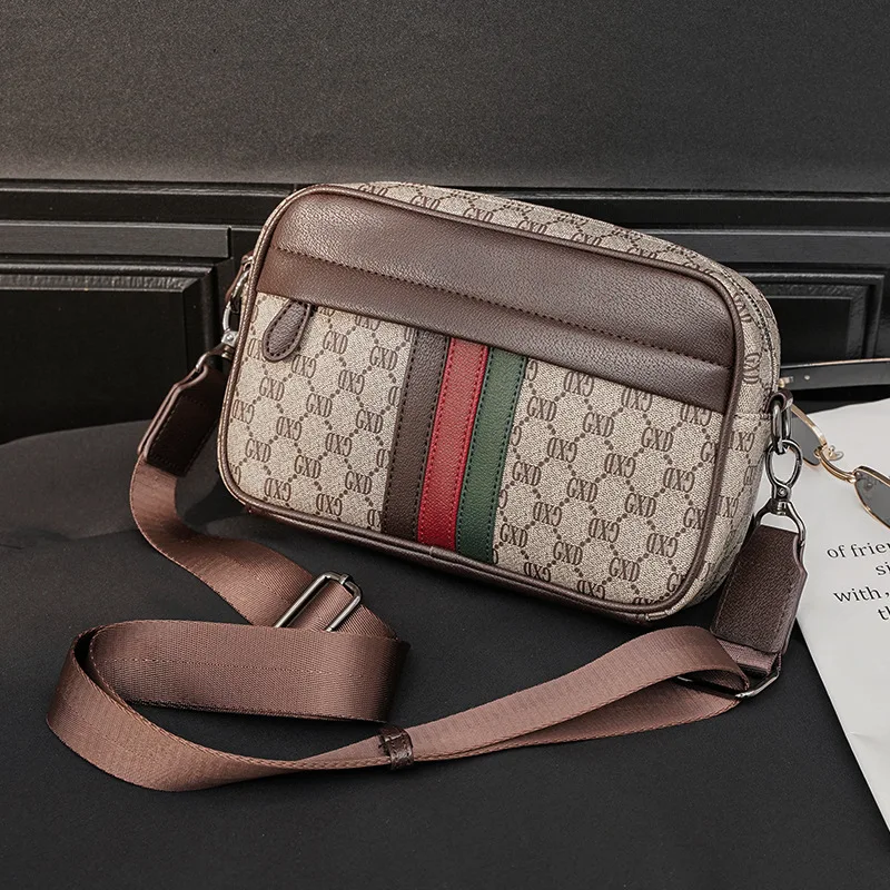 Small Men Crossbody Bags for Men Bag Casual Shoulder Bags Man Messenger Bag Designer Business Male Purse Sling Pack Unisex