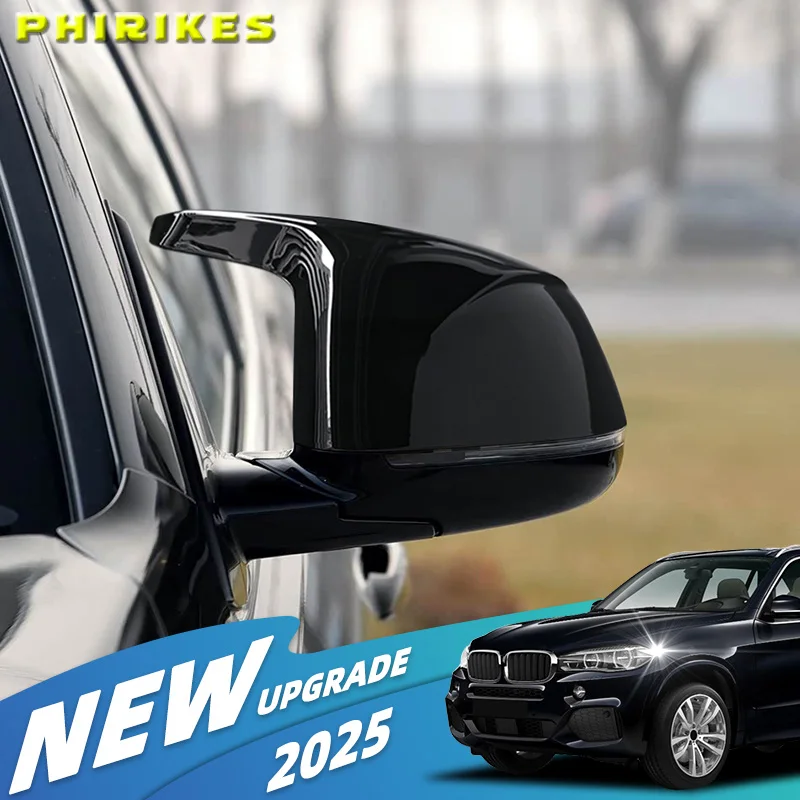 

Для BMW F15 X5 F16 X6 F25 X3 F26 X4 2014 2015 2016 2017 2018 Запчасти для стайлинга боковой двери автомобиля, крышка бокового зеркала заднего вида, стиль M