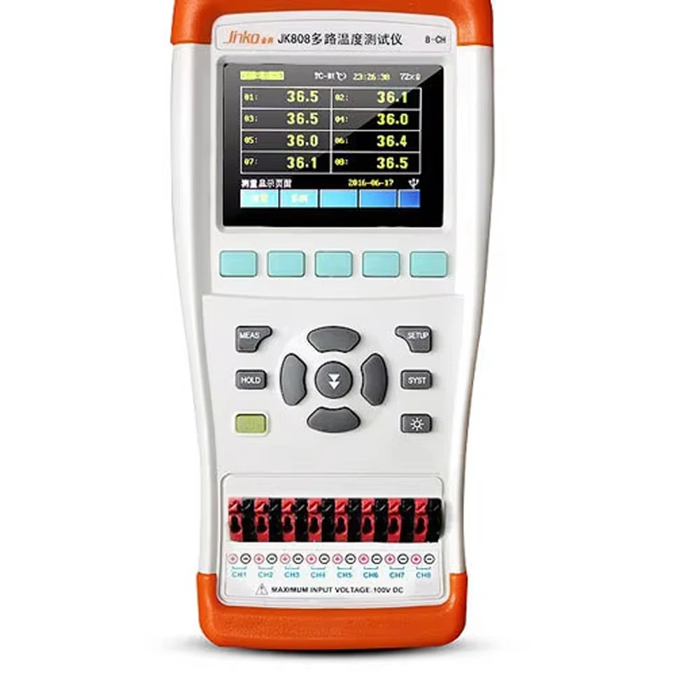 

Hot Sale Handheld Multi-Channel Temperature Data Logger With K Type Thermocouple -200 to 1300 Centigrade