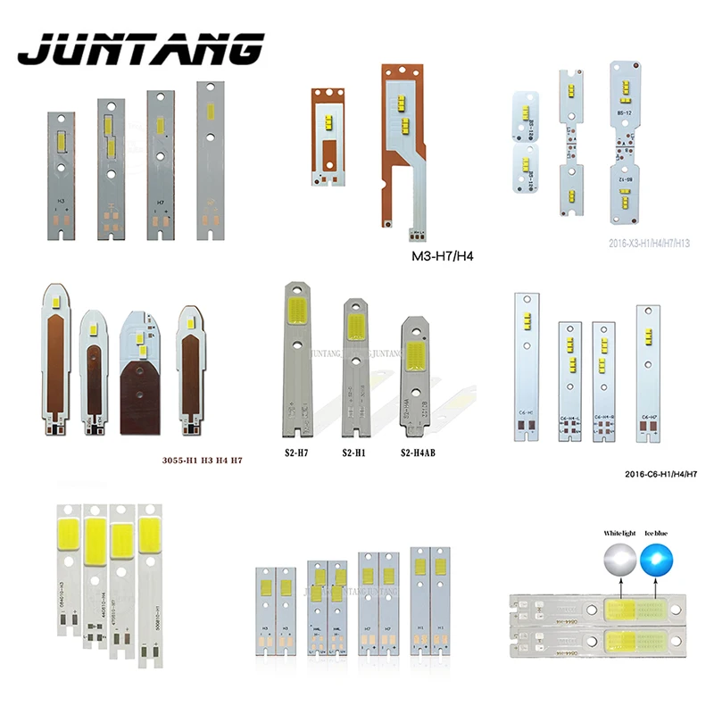 

Led Automotive Headlamp CSP 15-30W High Strength Bead Ceramic COBH1/H3/H4/H7/H13 Soldered Copper Substrate Lamp Cores Summary