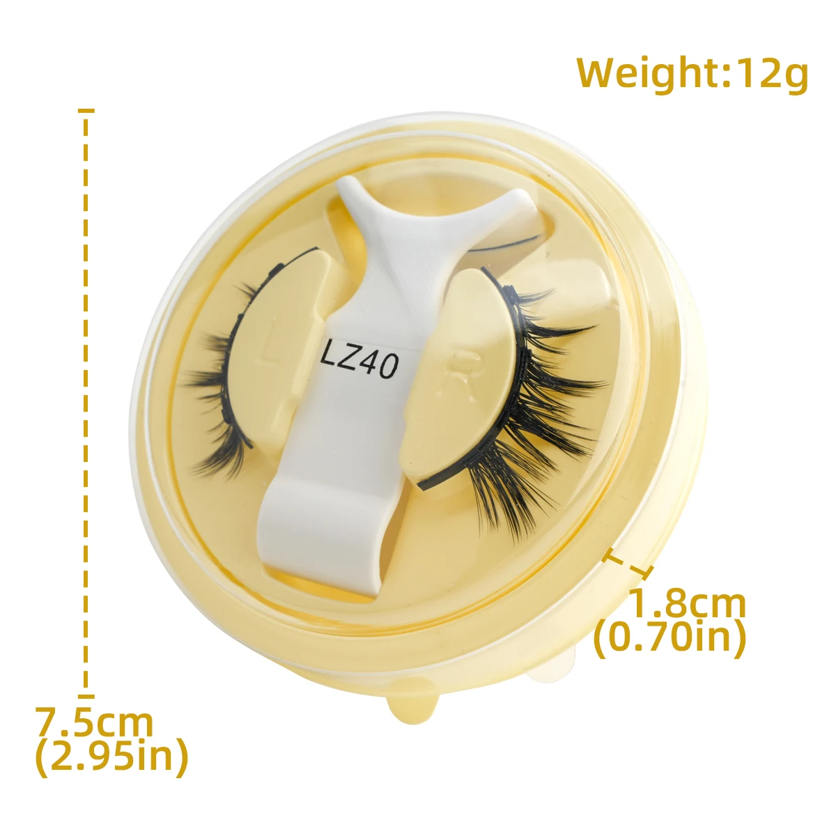 1 paire de nouveaux cils magnétiques réutilisables, aucune colle nécessaire, aspect naturel, 3D, doux, facile à appliquer, Kit de cils magnétiques pour le maquillage des yeux