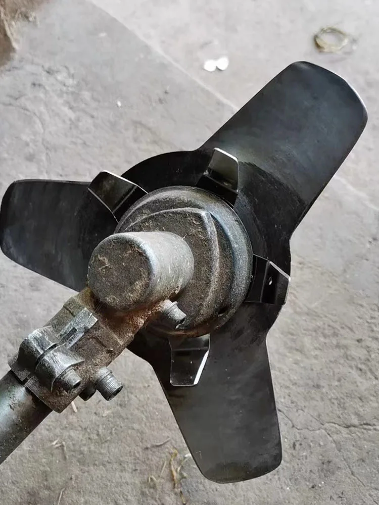 Edelstahl-Unkrautfresser, Ersatzmesser, Rasenmäher, Trimmerkopf, Unkraut, Klingenschneider, Universalteile für elektrische Rasenmäher – Detail 3