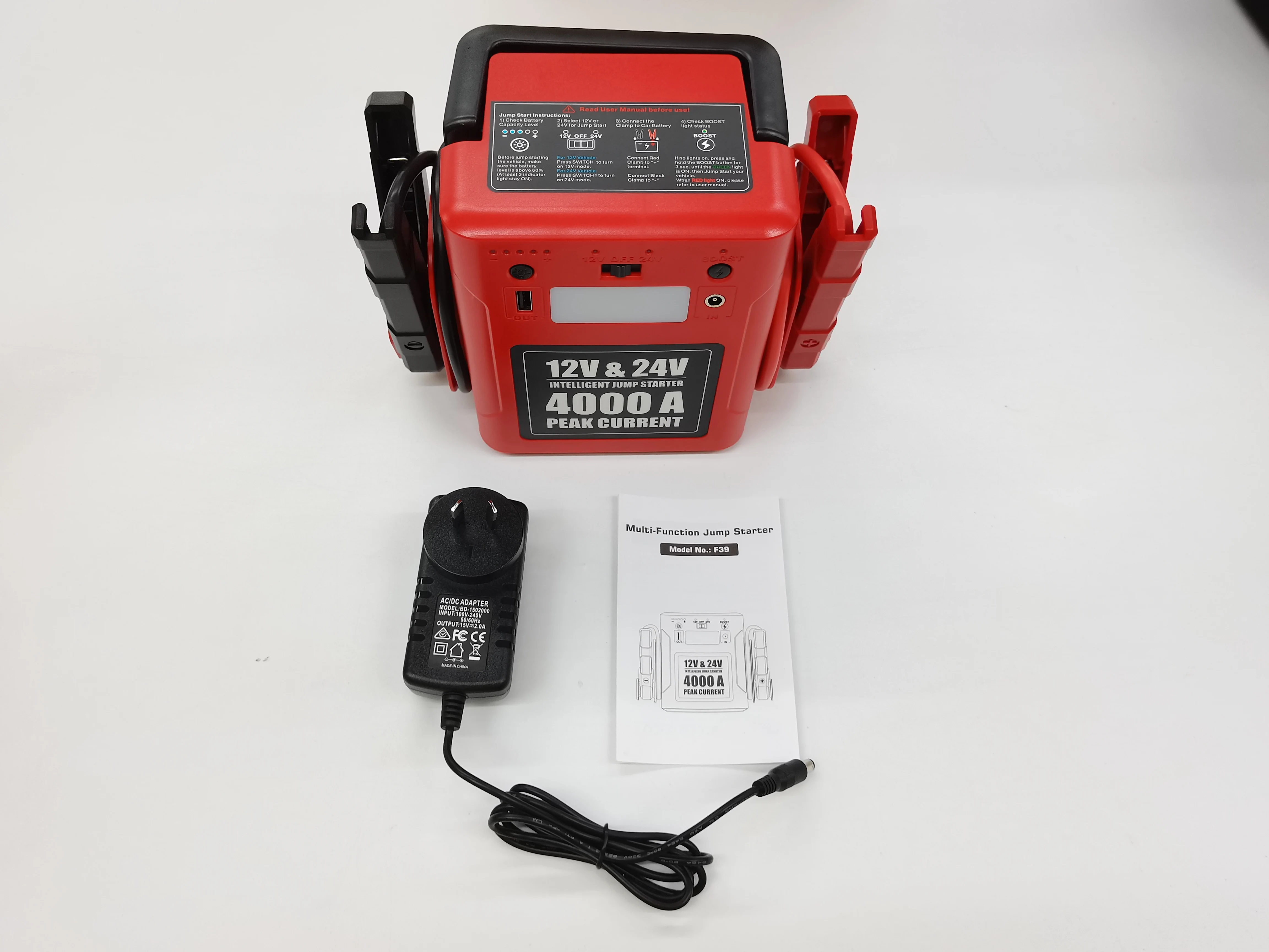 Heavy Duty Truck Pac 4000 Peak - Jump Starter 24V Heavy Duty recension och pris