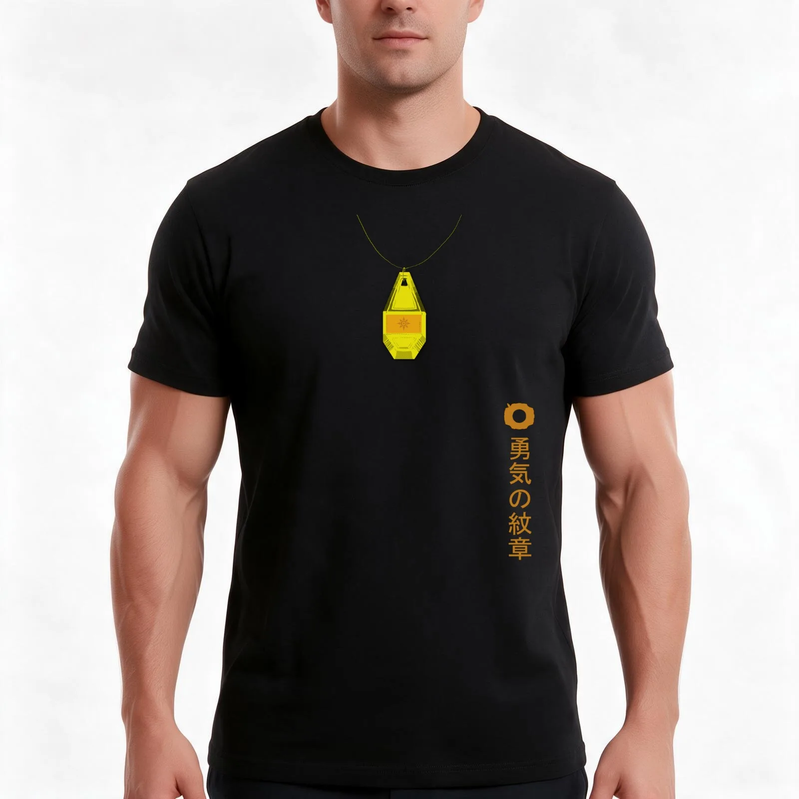 Tag Crest of Courage #2 T-Shirt Summer Casual Cotton Tee Oversized Streetwear Tops Vintage Graphic Print Unisex Men Women