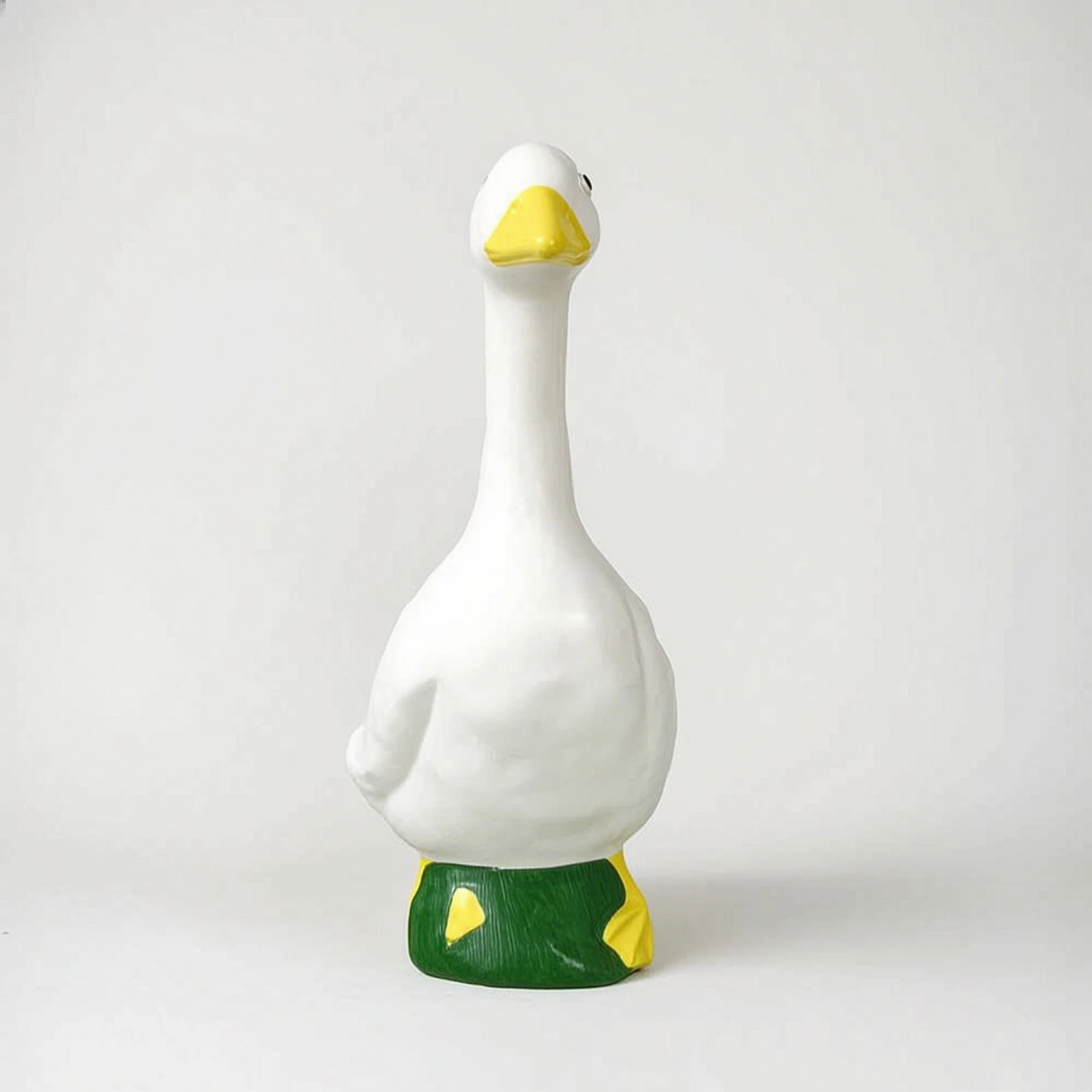 Goose Statue Decorative Goose Sculpture Decor Whimsical Sturdy for Gardeners, Garden, Courtyard