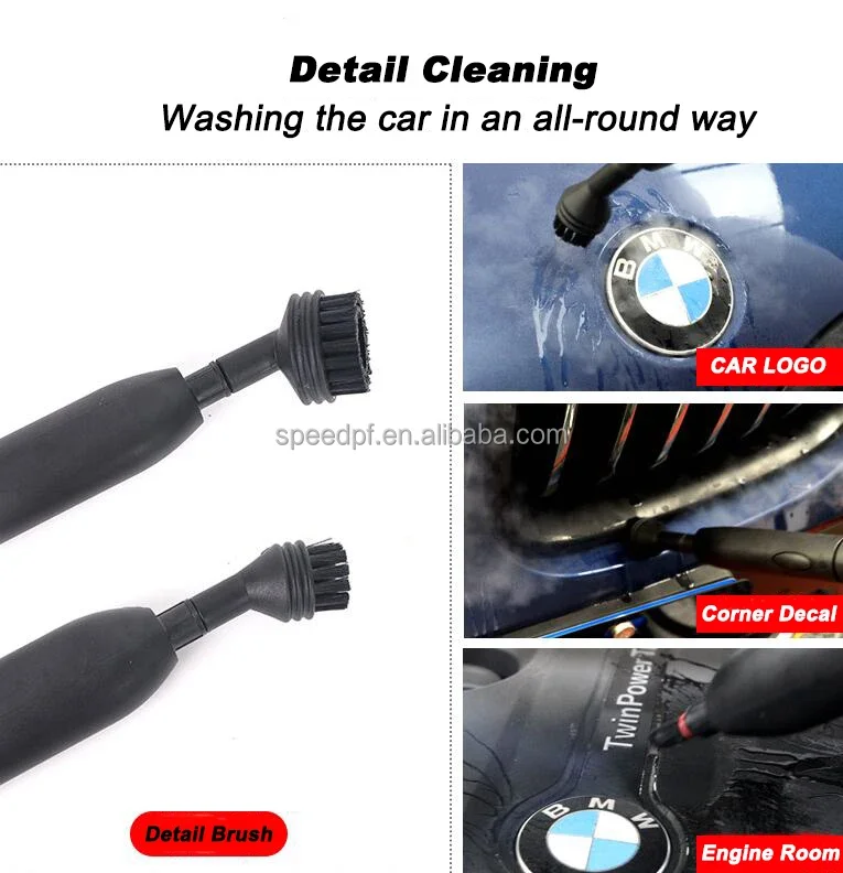 Multifunctionele draagbare hogedrukstoomreinigingsmachine voor carrosserieverf, tapijt, vloer en raam