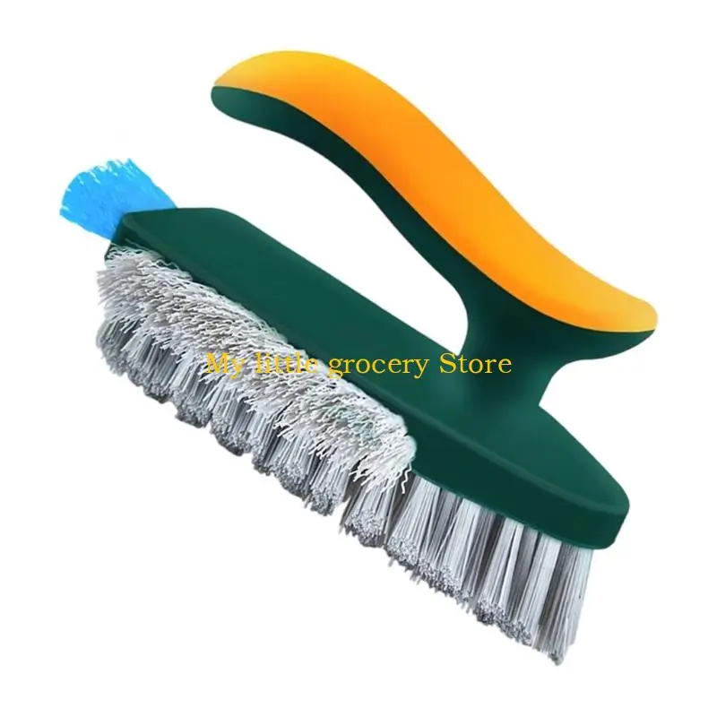 D5BD Heavy Duty Grout Brush 90 Degree V Bristles MultiFunctional Scrubber Tool