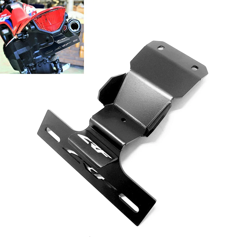 Motorcycle Accessories LED Rear License Plate Holder Tail Tidy Fender Eliminator For HONDA CRF300L CRF 300L 300 L RALLY 2021+