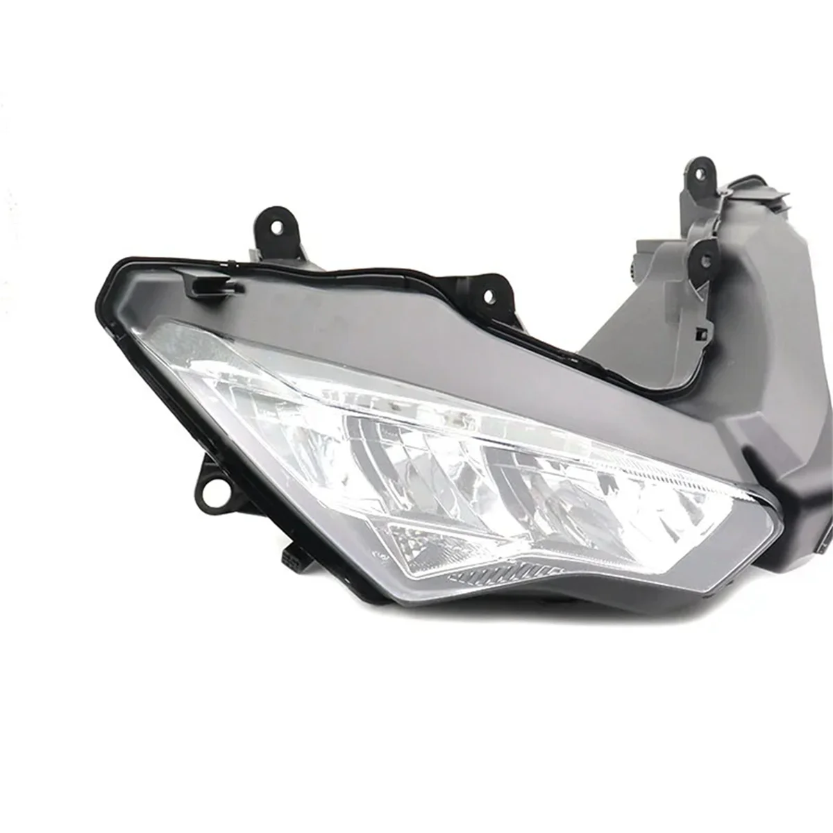 Motorcycle Front Headlight Assembly for Kawasaki Ninja 250 400 ZX6R ZX-6 LED Head Light