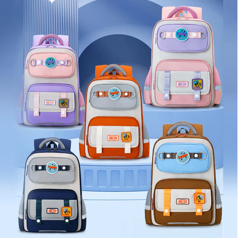 Kids Backpack for Boys Girls Elementary School Bag Boys Children Bookbags Robot Backpack Cartoon Bag