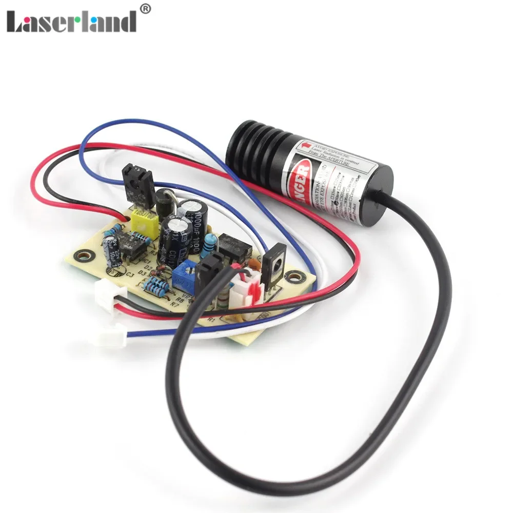 1845 650nm 660nm 100 mW 150 mW Red Dot Laser Diode Module Có Thể Đặt Tiêu 5 V AC DC với Driver ra