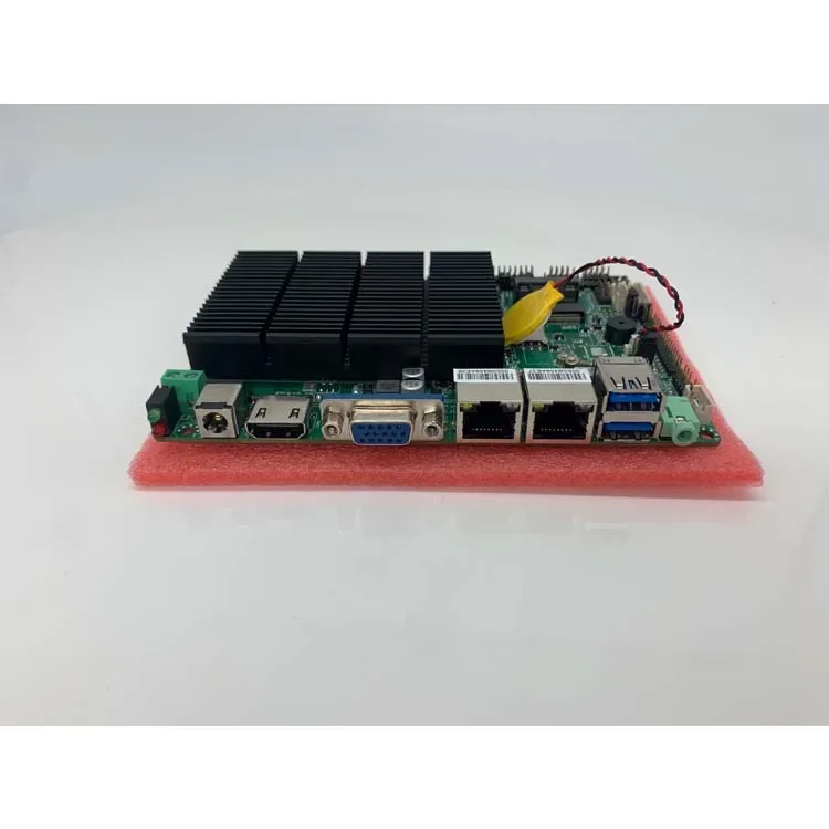 Motherboard J4125 3.5 inci RAM DDR4 SSD m.2 2*Ethernet Motherboard Thin Client J4125 Mainboard ITX
