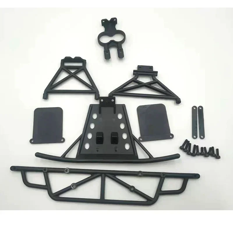 For EMB-SC EP 1:14 RC Car Off Road #L6039 LC RACING SC Bumper Set Black