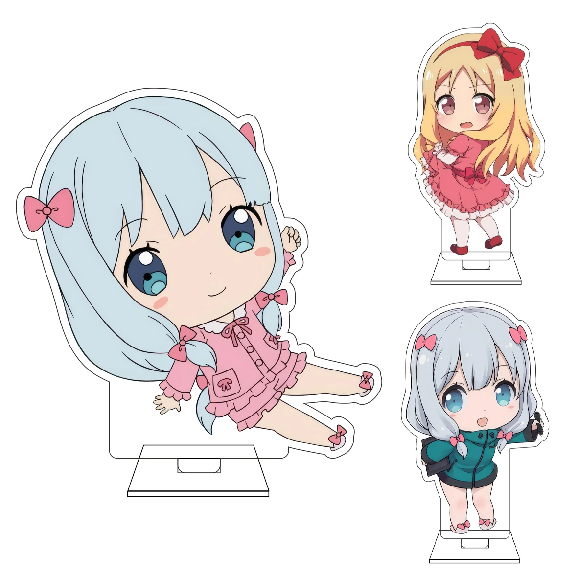 Figura de Anime de 10 cm de Eromanga Sensei ‌ Figura Acrílica Decorativa de Izumi Sagiri Yamada Elf Masamune Izumi, Adornos y Regalos
