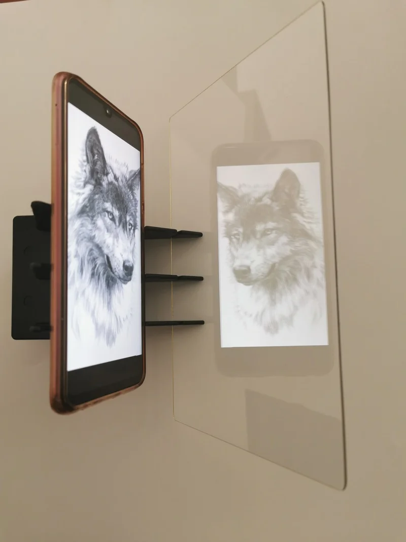 Optical Wizard Tracing Drawing Board Reflection Sketch Paint Tools Copy Table Drawing Kit Gift Kids Educational Toys