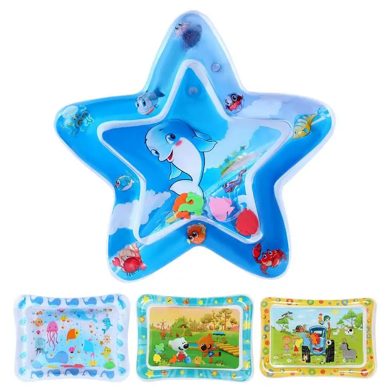 Pet Water Bed Foldable Cat Water Sensory Mat Inflatable Crawling Pad Thickened Pet Supply For Outdoor Travel Sleeping Indoor