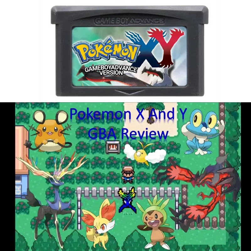 

GBC/GBA Pokemon X and Y GBA English Game Card