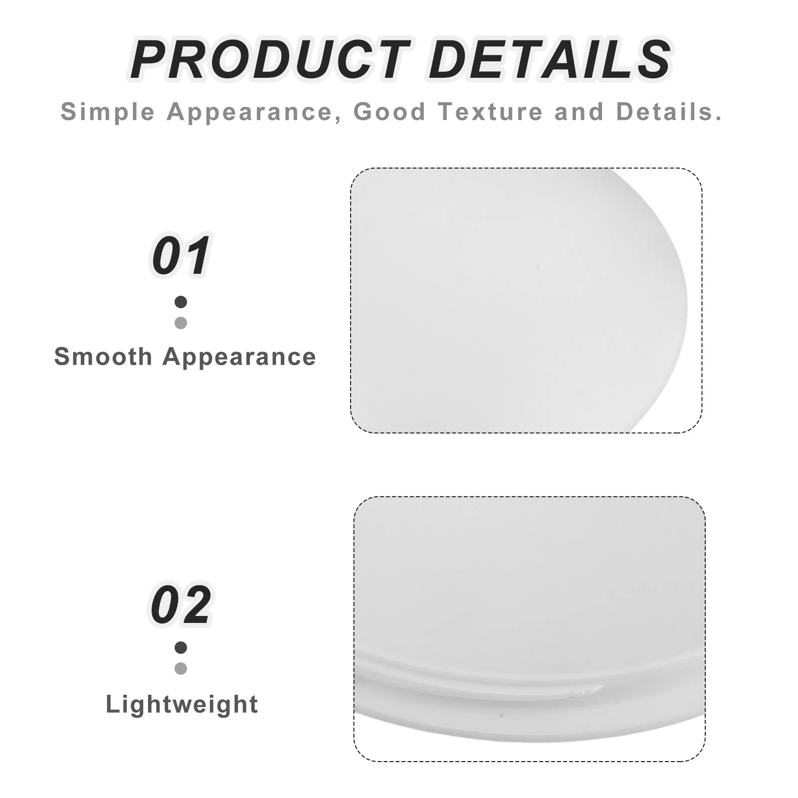 Ceiling Fan Light Cover White Plastic Ultra-Thin Lampshade Replacement Fits 42 Inch 52 Inch 3 Fans Fan Light Shade