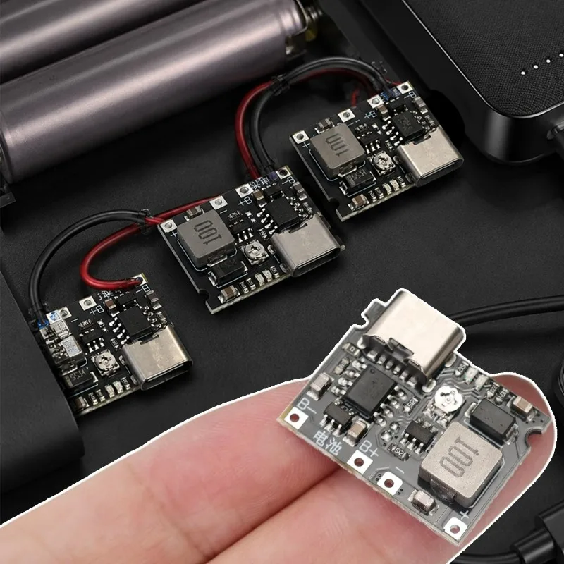 1/20pcs Adjustable Boost Modules 18650 Lithium Battery Charger Discharge Board Step Up Module Power Board Type-C Micro Modules
