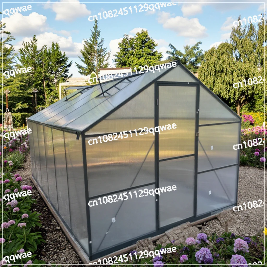 Large DIY Aluminium Polycarbon - огляд і ціна Polycarbonate Greenhouse Aluminum Frame