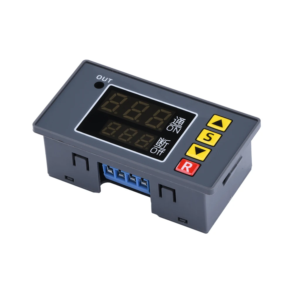 0-999s/min/hour T2310 Digital Time Controller Countdown Timer Switch DC 12V 24V A220VC 110V Delay Timer Relay Power Supply