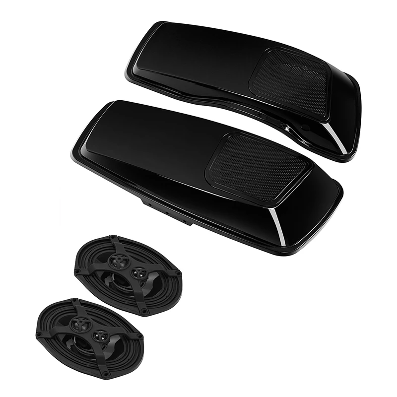 

Motorcycle 6X9" Saddlebag Lids Speakers For Harley Touring Electra Glide Street Road Glide 2014-2026