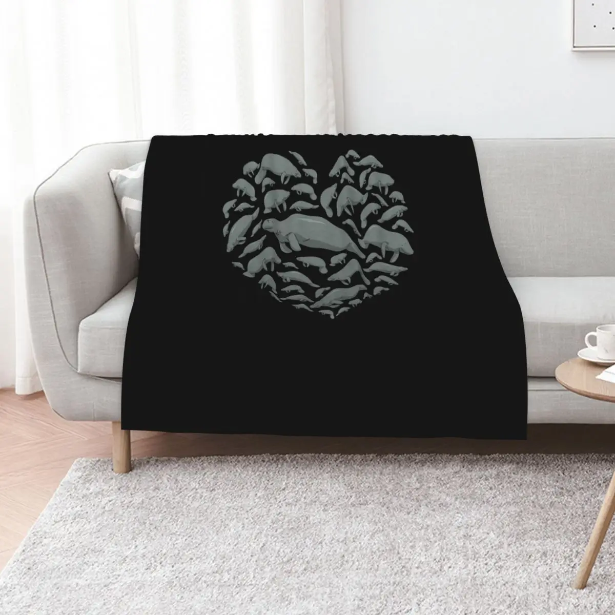 

I Love Manatees Shirt Women Manatee Gift Men Floaty Potato Throw Blanket halloween Blankets For Bed Vintage Designers Blankets