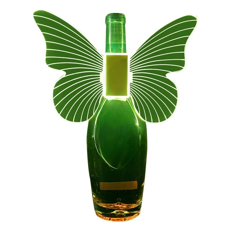 

LED luminous butterfly wings, colorful flash stick atmosphere props