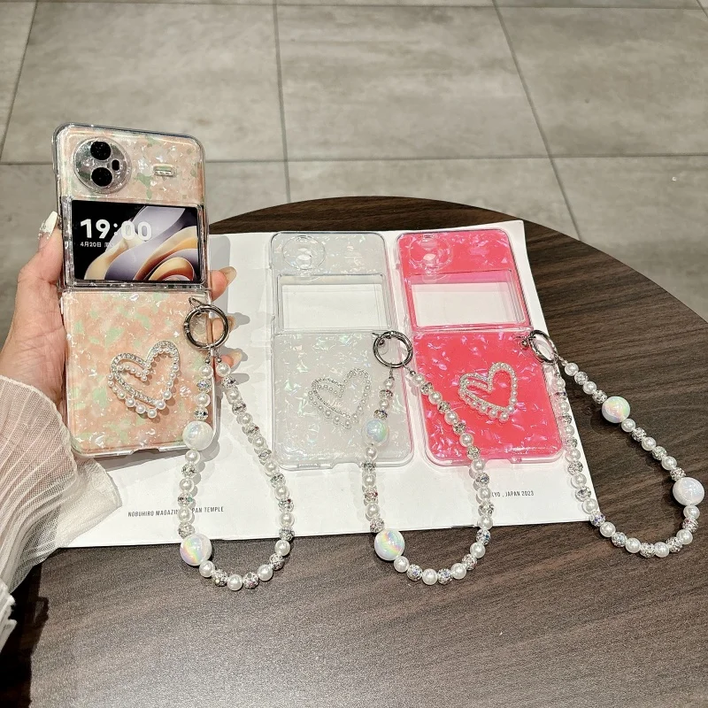 

Phone Case for VIVO X FLIP Shell Pattern New VIVO X FLIP Fashion Love Bracelet Phone Case