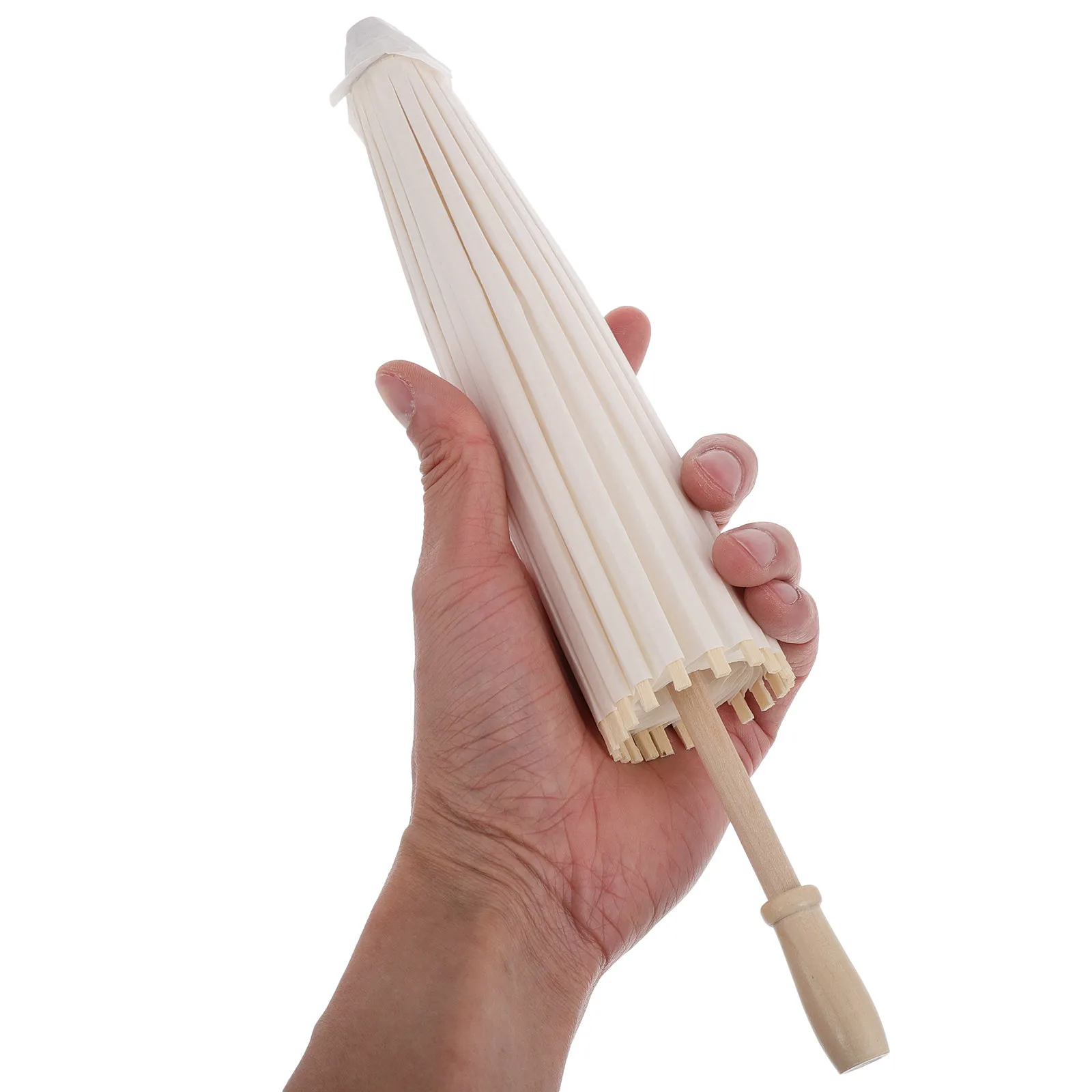 

2 белых зонта-зонтики из масляной бумаги, 40 см, неокрашенные, мини-зонтики для детского творчества, рукоделия, фестивалей, костюмов, реквизит для фотосъемки