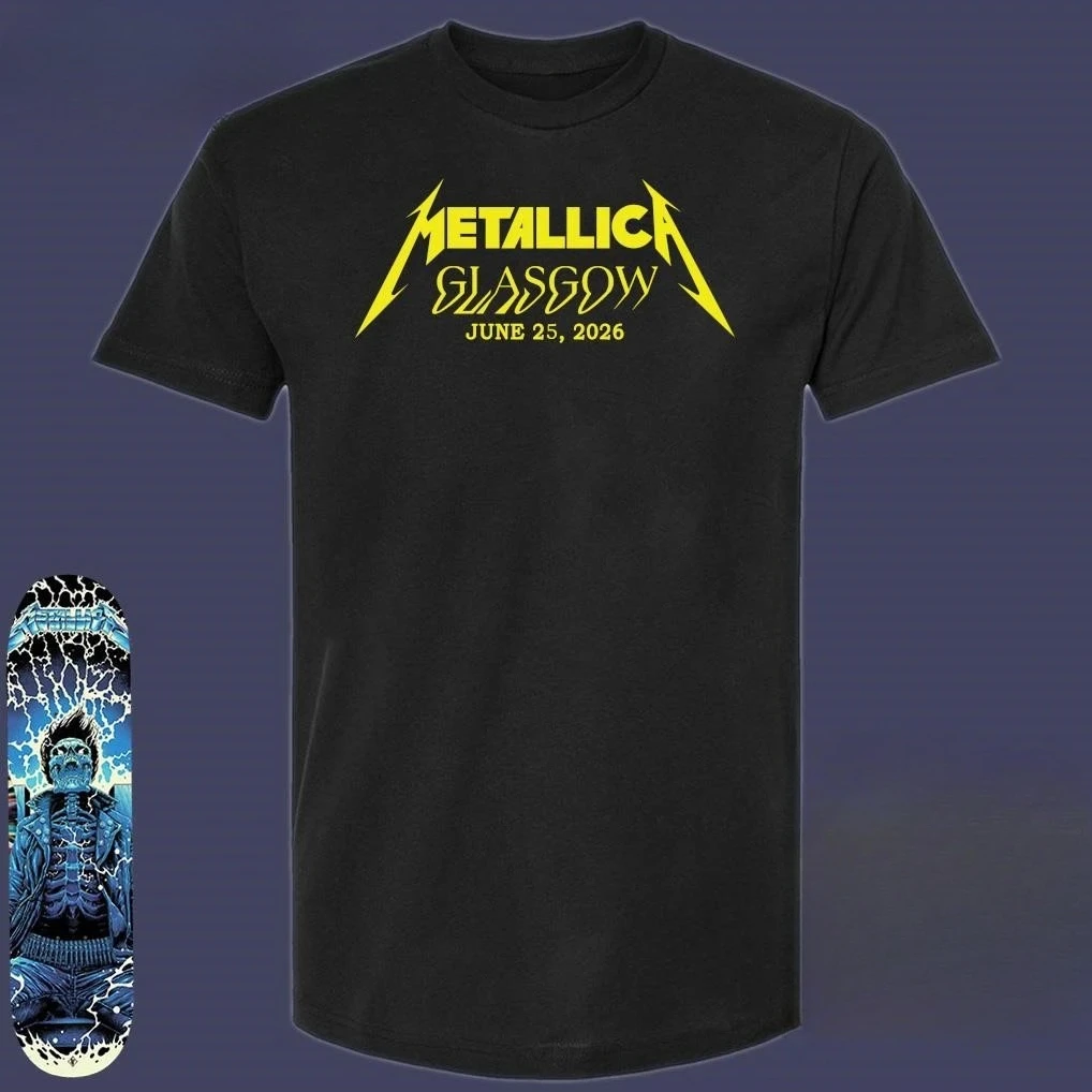 Metallica M72 Glasgow June 25, 2026 Scotland T-Shirt