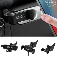 for Smart Fortwo Forfour 451 Car Charger Magnetic Phone Holder  Automatic Sensor Phone Holder 15W Fast Wireless Phone Support
