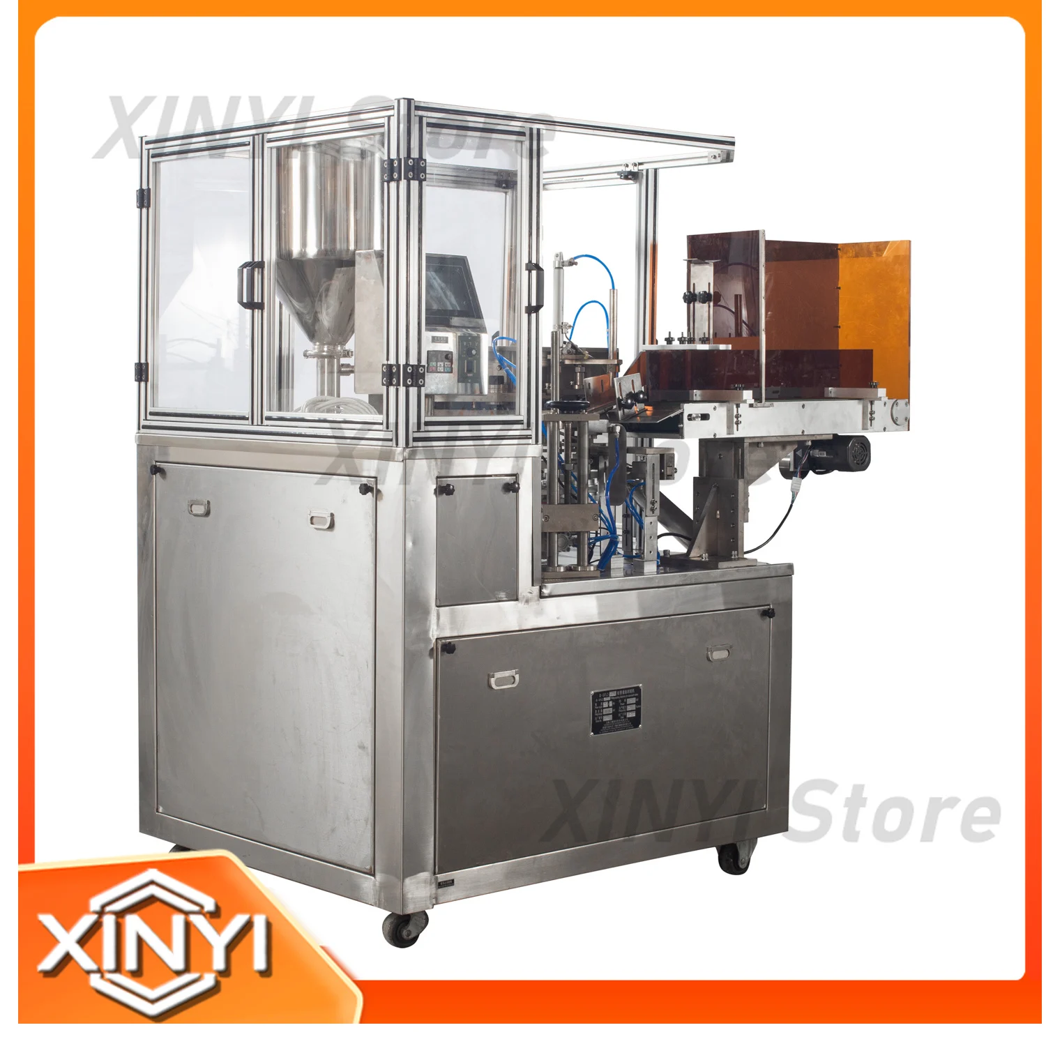 Automatic Soft Tube Filling and Sealing Machine for Cosmetic Packaging Equipment Industrial Automation Machinery Tube Filler