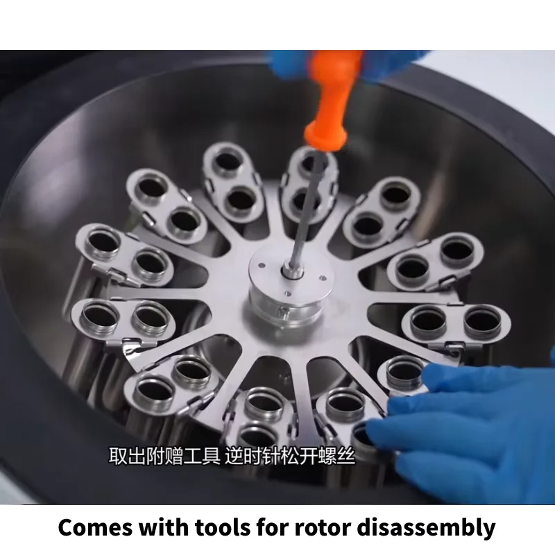 I LCD Display Low Speed Centrifuge Machine 3500rpm Swing Horizontal Compound Rotor 15ml 10ml Lab Centrifugeuse