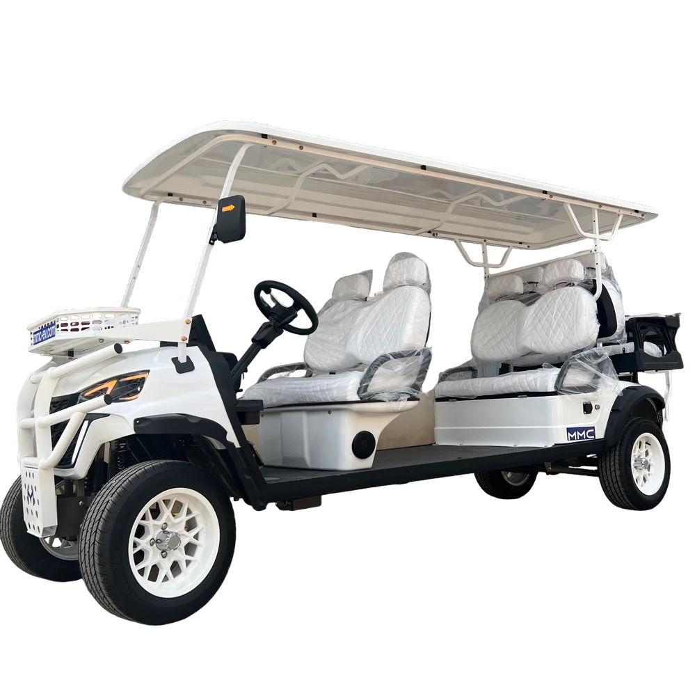 2024 Golf Cart Club Car Precedent 48 Volt Electric Used 4 6 8 Seater Commercial Off Road Golf Cart with Charger
