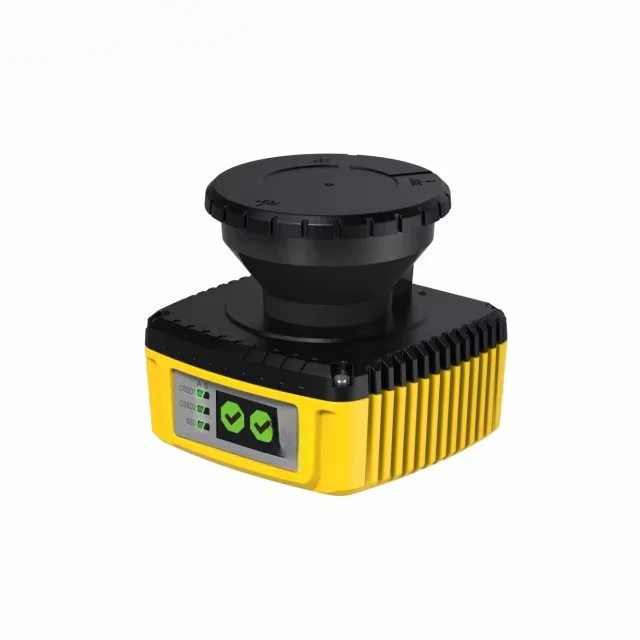 Aluminum Alloy 360 Angle Navigational Lidar Safety Scanners TOF Diffuse Reflection Scanning Measurement Sensor IP65 20Hz