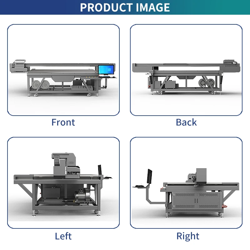 2513 UV Inkjet Printer High Speed Large Format UV 2513 LED Flatbed Printer With i1600 Gen5i i3200 For Glass Metal Plastic