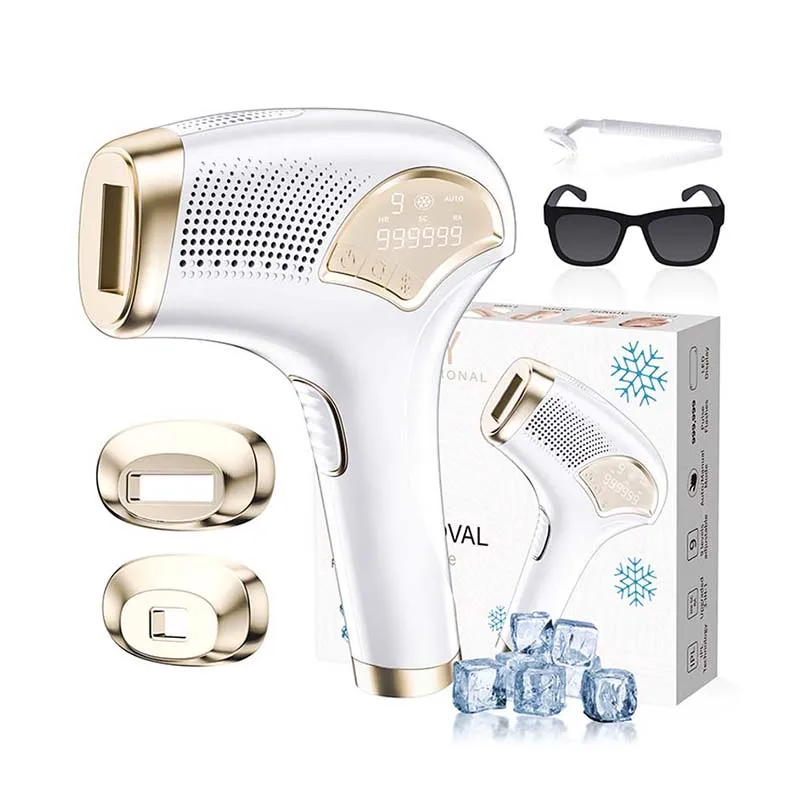 Ice Cooling Body Handy Remover Home Portable Permanent Painless Epilator Depilator Laser Hair Removal Device