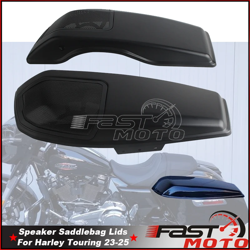 

Мотоциклетная седельная сумка, крышка динамика, решетка, крышка для Harley CVO Street Glide FLHXSE RoadGlide FLTRXSE 23-25 StreetGlide Ultra FLHXU