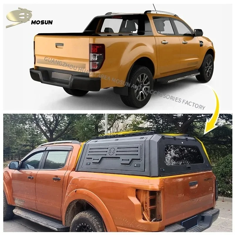 

Mosun Aluminum Alloy Canopy Hardtop topper camper pickup truck Hardtops For 2012-2021