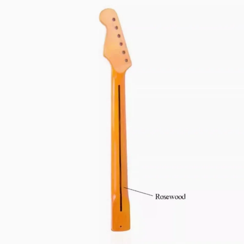 

22th ST electric guitar neck, handle, maple fingerboard, ST with back center line